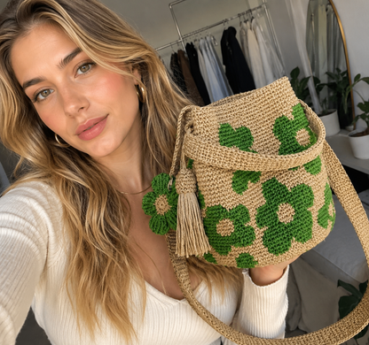 Bolso de Mano Tejido