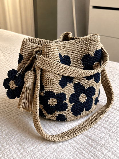 Bolso de Mano Tejido