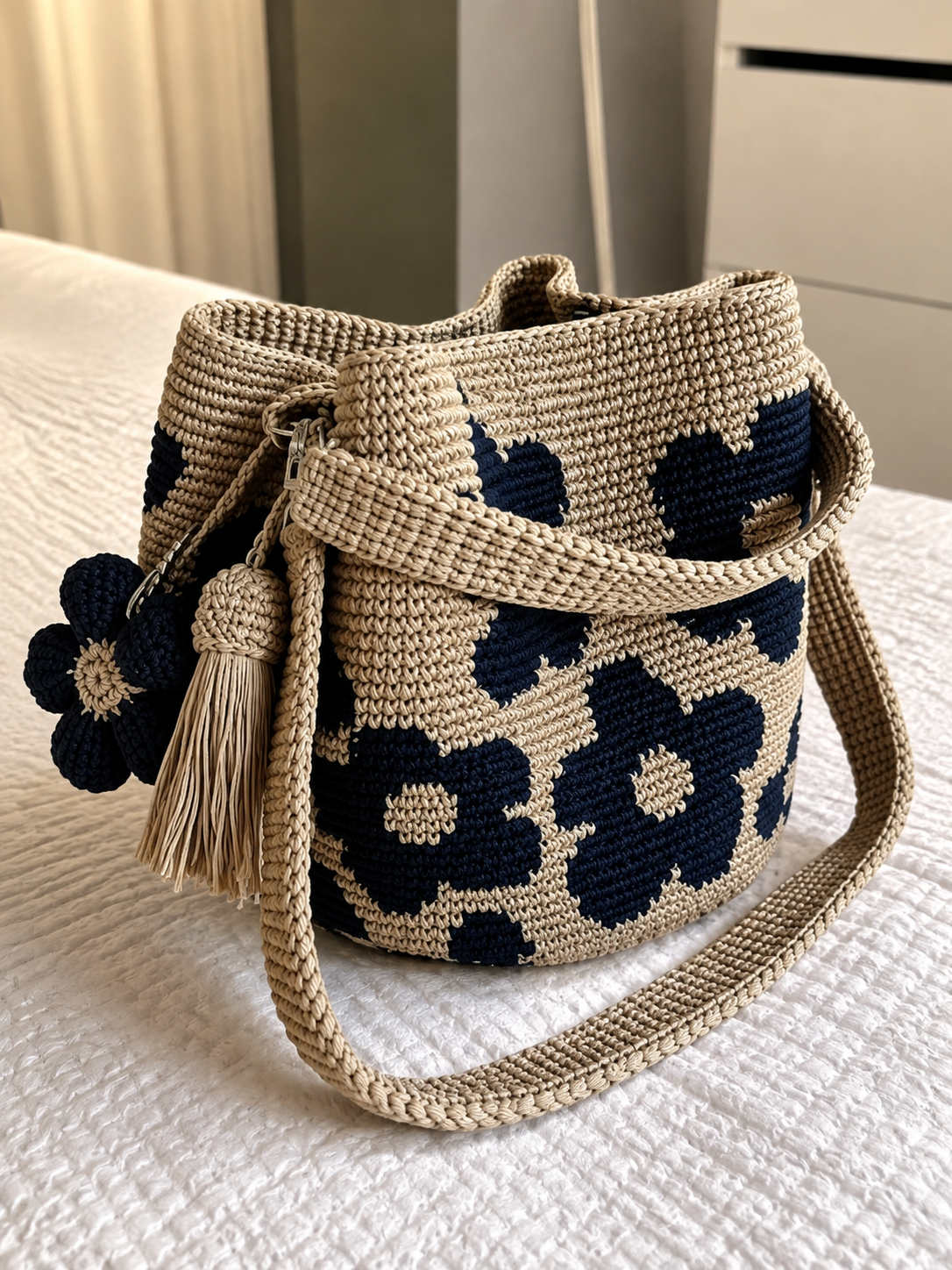 Bolso de Mano Tejido