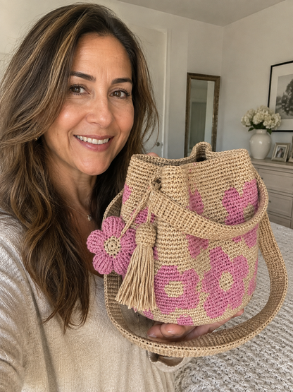 Bolso de Mano Tejido