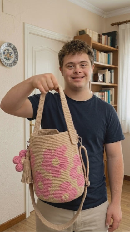 Bolso de Mano Tejido